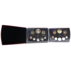 2006 & 2008 Canada 7-coin Proof Double Dollar Sets (2006 sleeve is worn, coins are toned and plastic