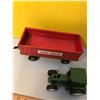 Image 1 : GREEN TRACTOR AND CARGO TRAILER