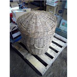 ANTIQUE CARGO BASKET - CAME FROM RUSSIA IN 1924 (100 YEARS OLD)