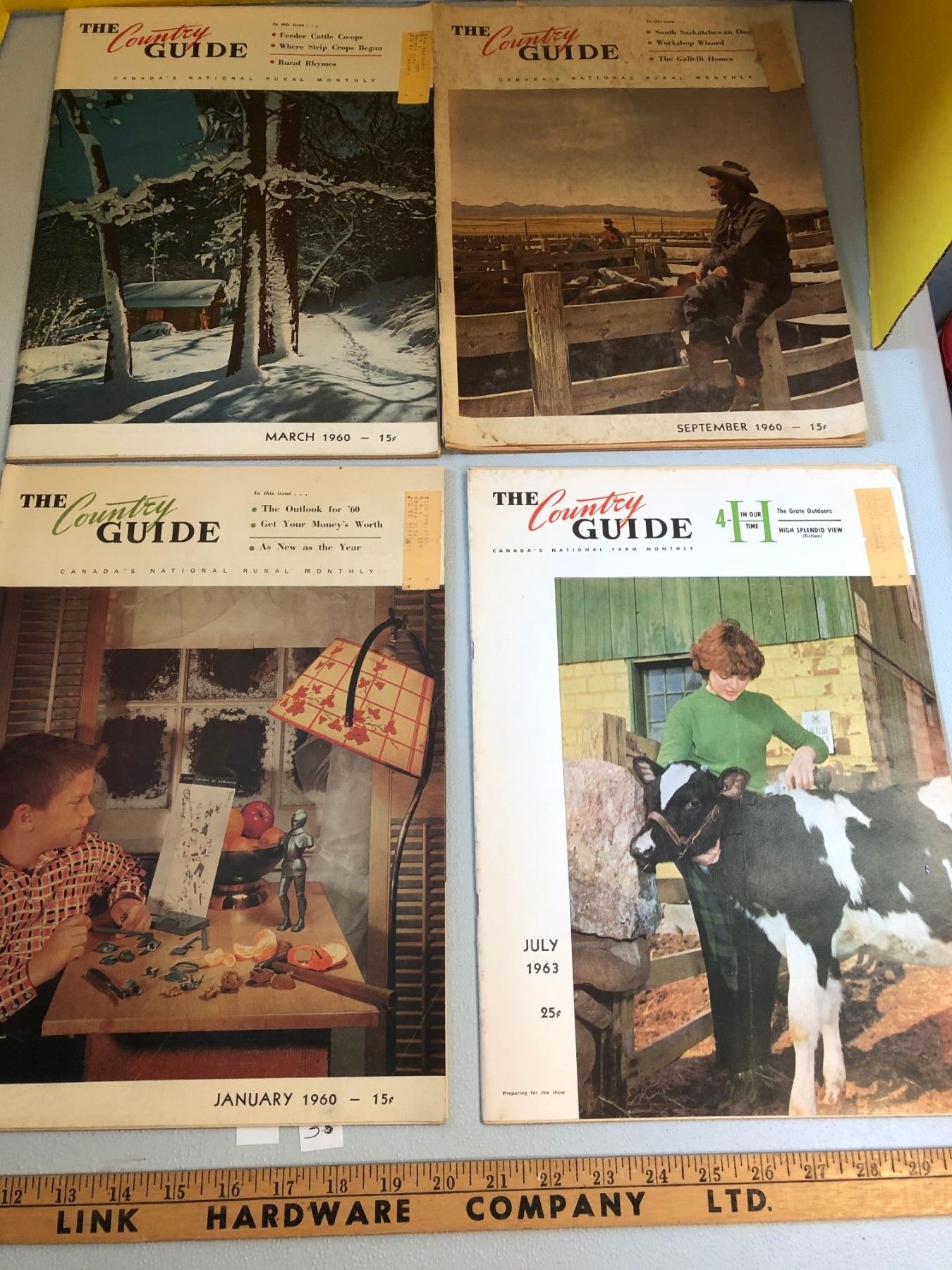 COUNTRY GUIDE 1960, 63