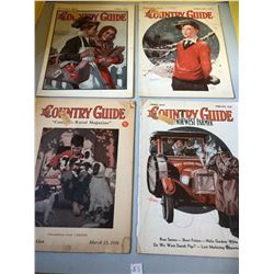 COUNTRY GUIDE 1930, 35, 38