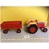 Image 1 : CASE 1030 TRACTOR AND TRAILER