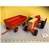 Image 2 : CASE 1030 TRACTOR AND TRAILER