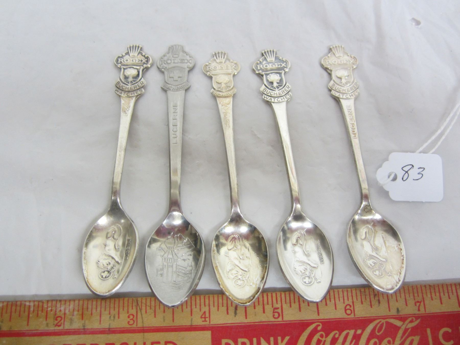 FIVE ROLEX SPOONS Schmalz Auctions