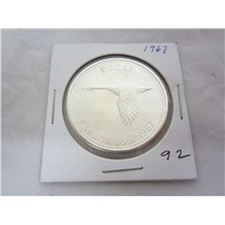 1967 CANADIAN SILVER DOLLAR