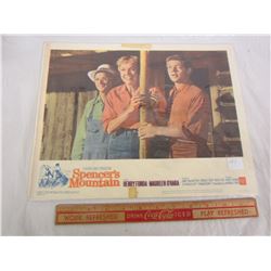 VINTAGE LOBBY CARD (SPENCER'S MOUNTAIN)