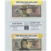 Image 1 : US MILLION DOLLAR BILLS FT. JOHN WAYNE AND JOHNNY CASH