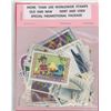 Image 2 : FOUR 100 STAMP PACKAGES - 400+ STAMPS IN TOTAL