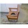 Image 2 : ANTIQUE CHILD'S POTTY SEAT