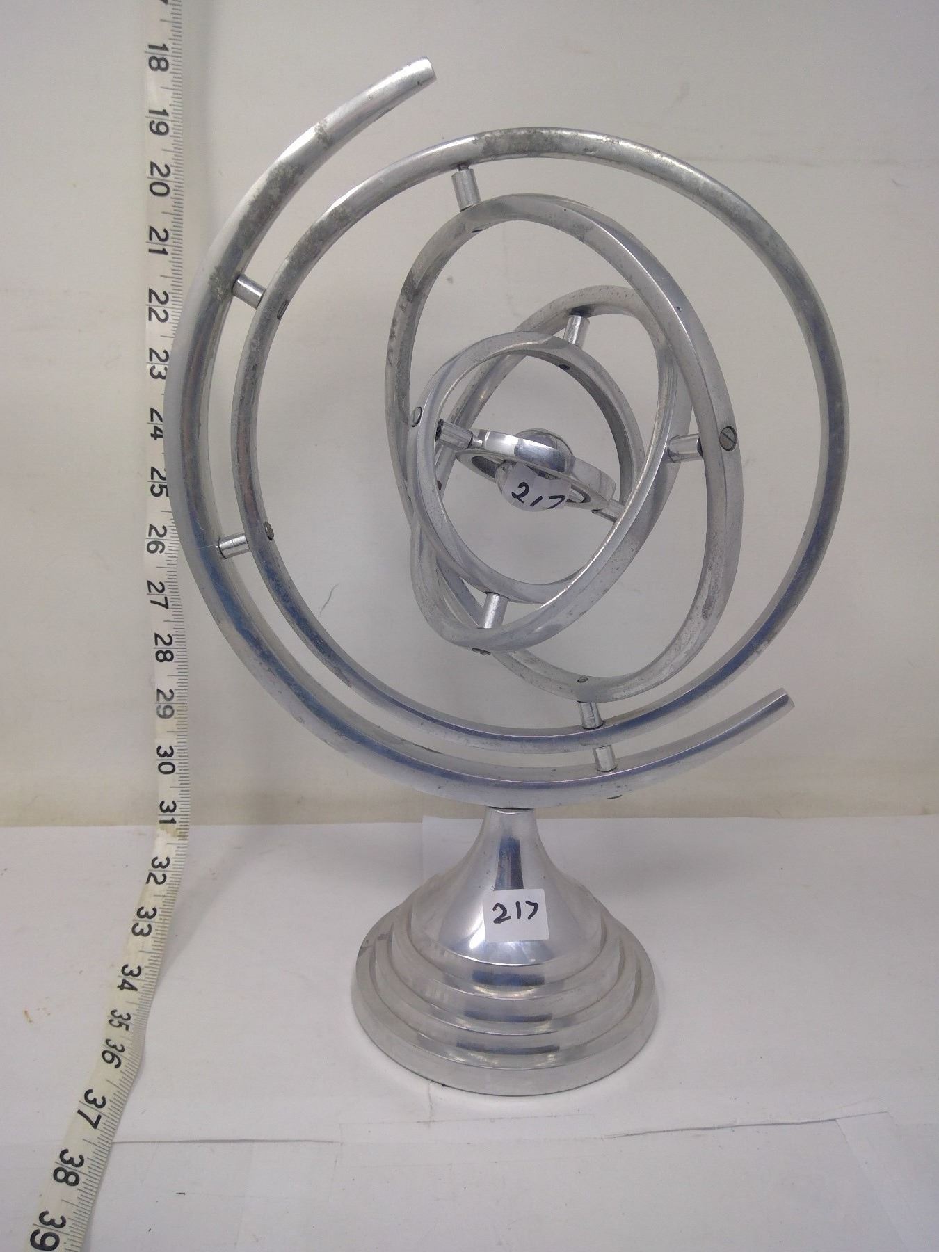 Wheel Within Wheel Spinning Axis Demonstrator