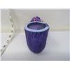 Image 2 : Purple Pottery Effigy Man and his Pipe - Indonesia