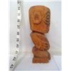 Image 2 : Red Mahoganey Carved Wood Figure from Tahiti