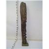 Image 2 : Ebony Wood "Blade Head" Carving, Congo, 1980