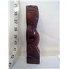 Image 2 : Matai Wood New Zealand Tiki Carving fro Rotorua