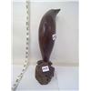 Image 4 : Ironwood Dolphin Carving, Baha, Mexico, 12"