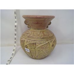 Auperbly Skilled Handmade Vase, Greece, 1970, Height 9"