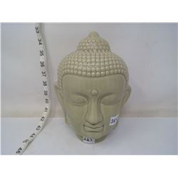 Celadon Jade Green Cermaic Head of Bhudda Lifesize
