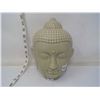 Image 1 : Celadon Jade Green Cermaic Head of Bhudda Lifesize