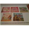Image 1 : 5 Vintage Walt Disney See, Hear, and Read Along Books and Records