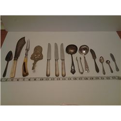 Assorted Antique/Vintage Stainless Items