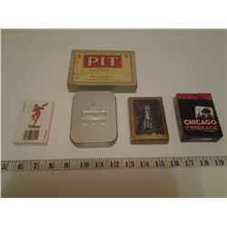Trump Cards, Sleeman, Davis, Chicago Crib Cards and Pit Game