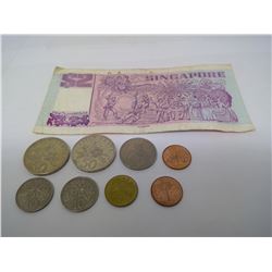 SINGAPORE ASSORTED CURRENCY 1980'S-90'S