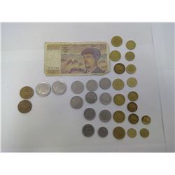 FRENCH ASSORTED CURRENCY 1960'S-80'S