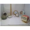Image 1 : LOT OF 9 ANALOG CLOCKS (OUT OF ORDER)