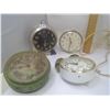 Image 2 : LOT OF 9 ANALOG CLOCKS (OUT OF ORDER)