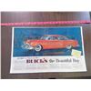 Image 1 : BUICK 1954 MAGAZINE AD POSTER