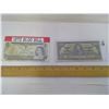 Image 1 : CANADIAN 1937 $20 BILL + 1973 $1 BILL