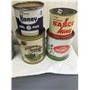 Image 3 : Lot of 6 Collectible Kitchen Tins, Lard, Syrup, Honey
