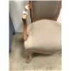 Image 3 : French Provincial Chair - Very Sturdy - Needs Upholstery