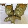 Image 3 : BRASS OWLS 10" HIGH