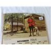 Image 3 : INTERNATIONAL HARVESTER CALENDAR - KINISTINO - MOUNTIE CHRISTMAS