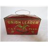 Image 1 : UNION LEADER TOBACCO CAN LUNCH BOX STYLE