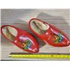 Image 2 : PAIR OF DUTCH WOODEN SHOES (SIZE 9)