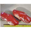 Image 3 : PAIR OF DUTCH WOODEN SHOES (SIZE 9)