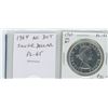 Image 1 : 1964 NO DOT SILVER DOLLAR. MISSING DOT ON REVERSE. PL-65. NICE.