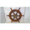 Image 2 : SOLID WOOD SHIPS WHEEL