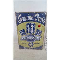 12" X 8" NEW REPRODUCTION TIN SIGN
