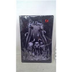 12" X 8" NEW REPRODUCTION TIN SIGN