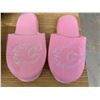 Image 1 : Pink Calgary Flames Slippers - Size 7