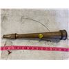Image 1 : Brass Firemans Nozzle (Stamped "Fire Dept. 800)