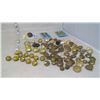 Image 1 : LOT OF MILITARY BUTTONS