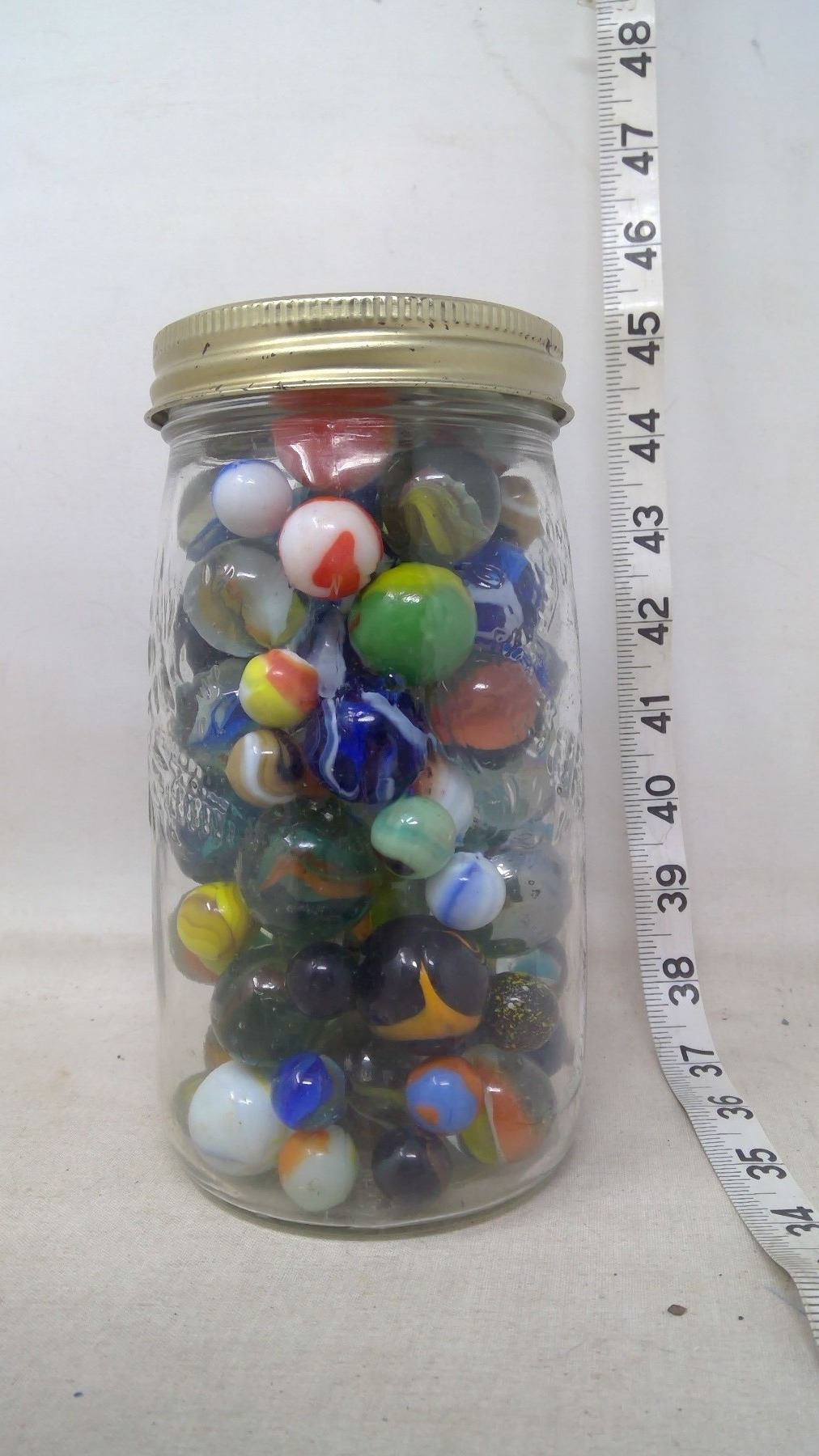 JAR OF MARBLES