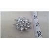 Image 1 : "WEISS" CRYSTAL STARFLAKE BROACH