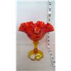Image 1 : FENTON - SOLONIAL ROSE FLARED VASE