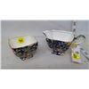 Image 1 : CHINTZ CREAM AND SUGAR, ROYAL WINTON, "NANTON" PATTERN