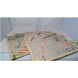 WESTERN PRODUCER NEWSPAPERS (1950'S) AND GUNFIGHTERS COMIC